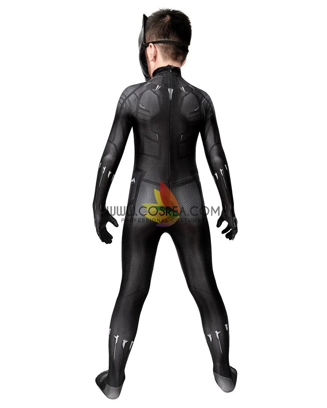 Youth Black Panther Digital Print Costume