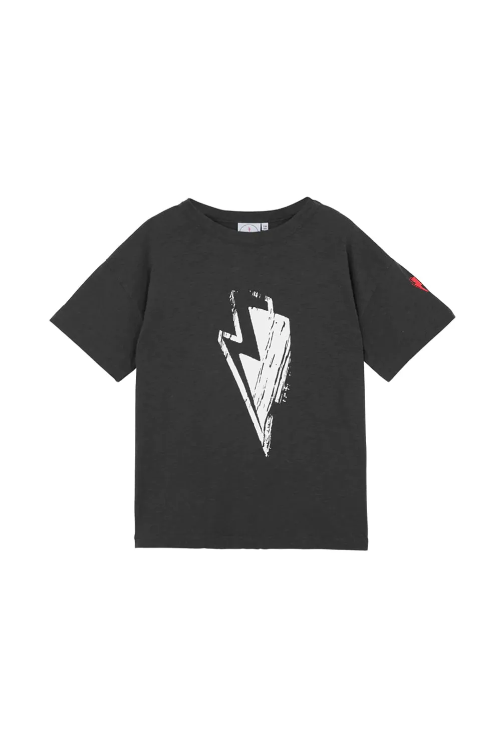 Kids Slate Grey with Bolt Logo T-Shirt