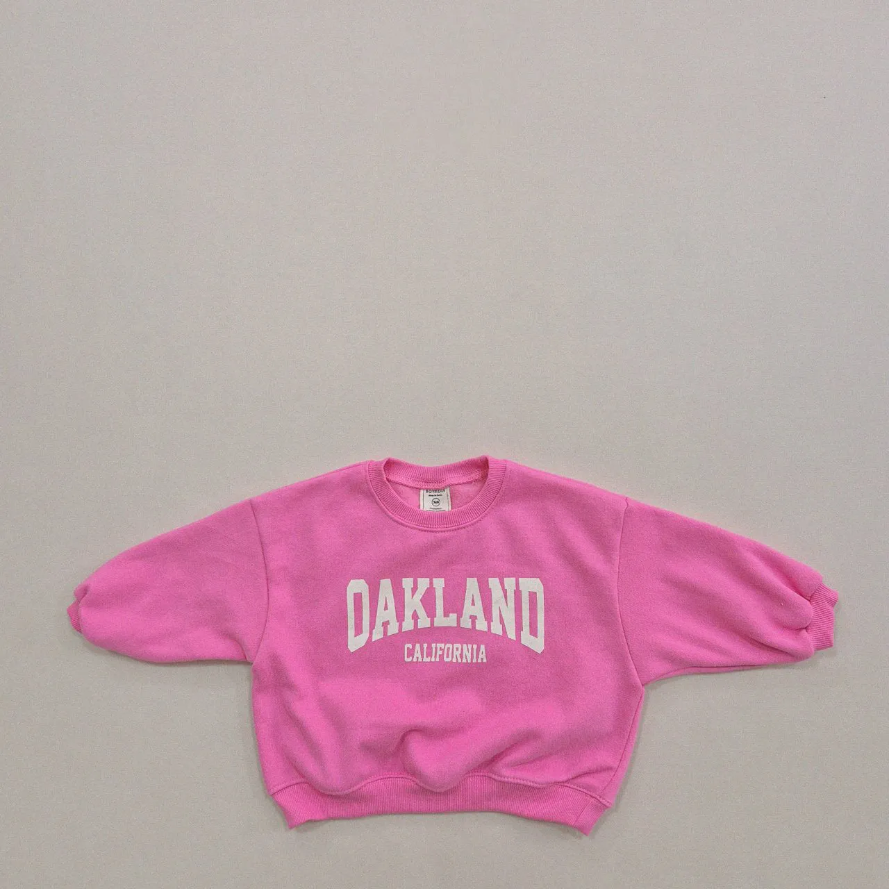 Kids Soy W24 Warm Brushed Fabric 'OAKLAND' Sweatshirt (1-6y) - 2 Colors