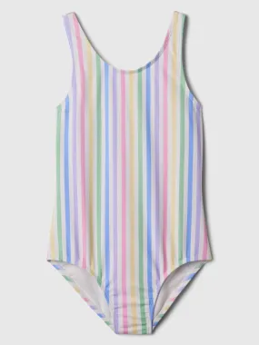 Kids Stripe Swim One-Piece