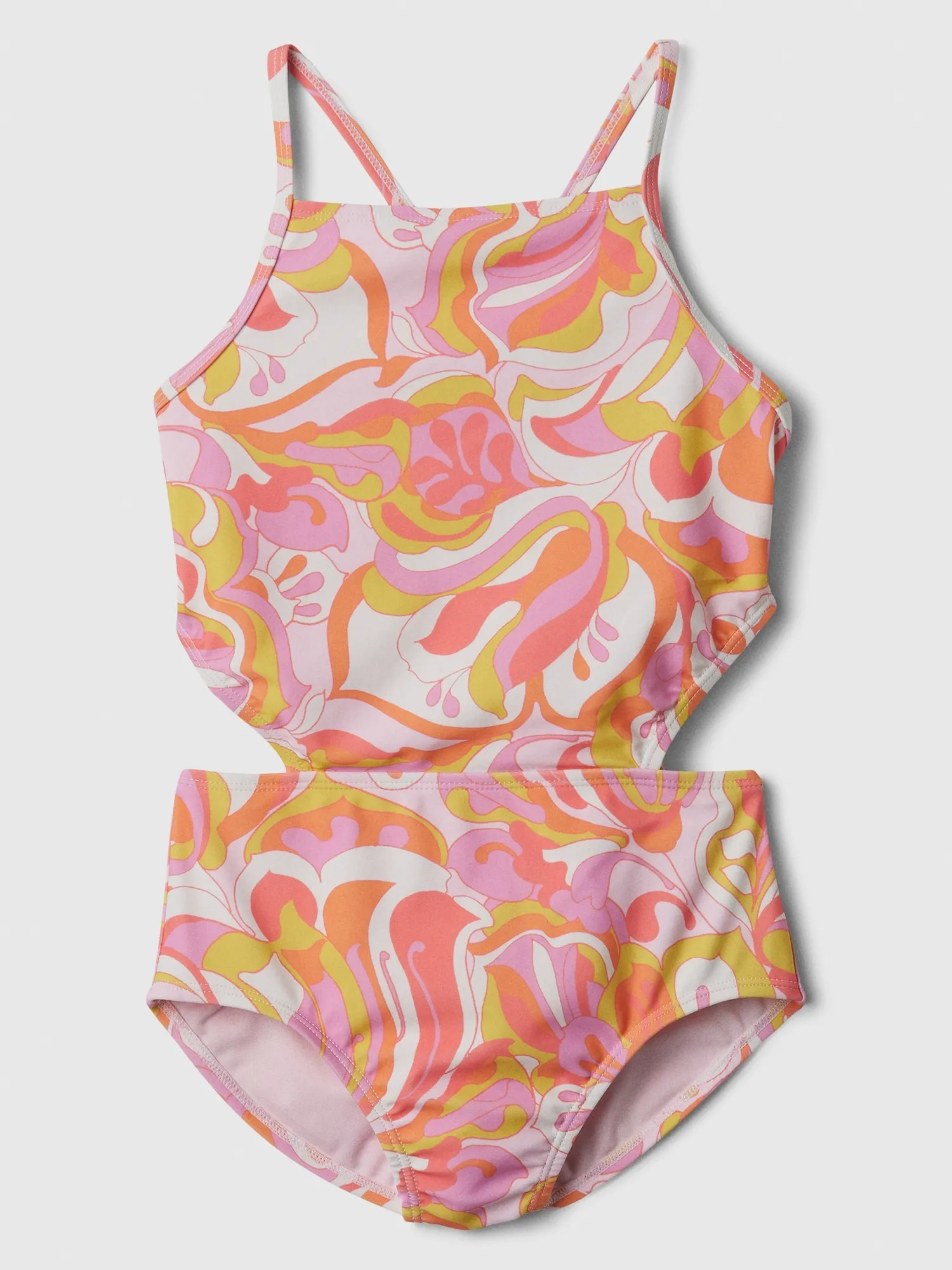 Kids Stripe Swim One-Piece