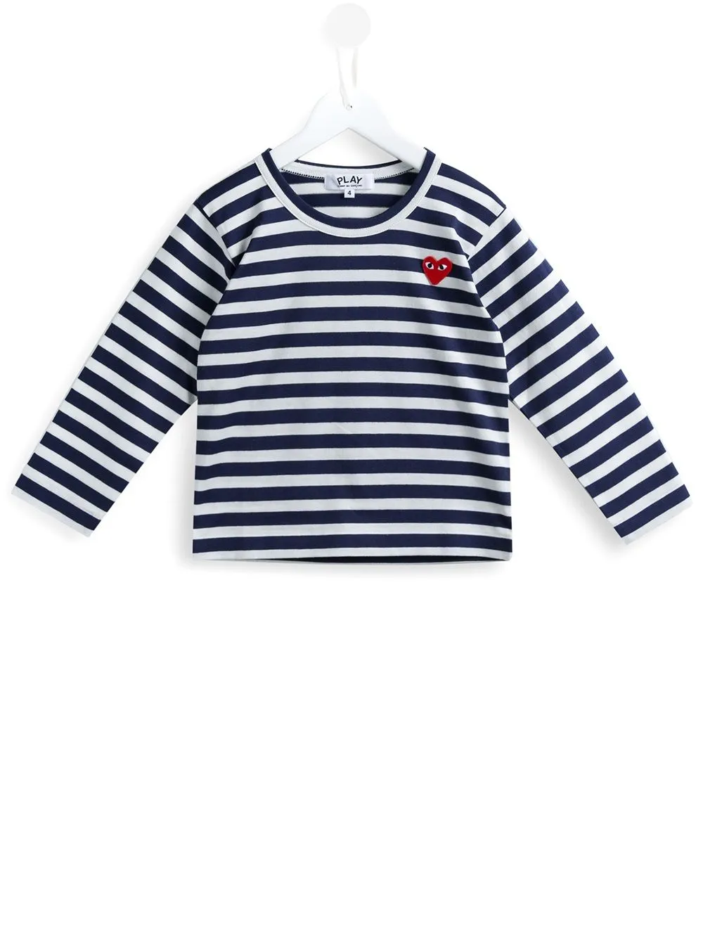 Kids Striped Play Tee - Blue