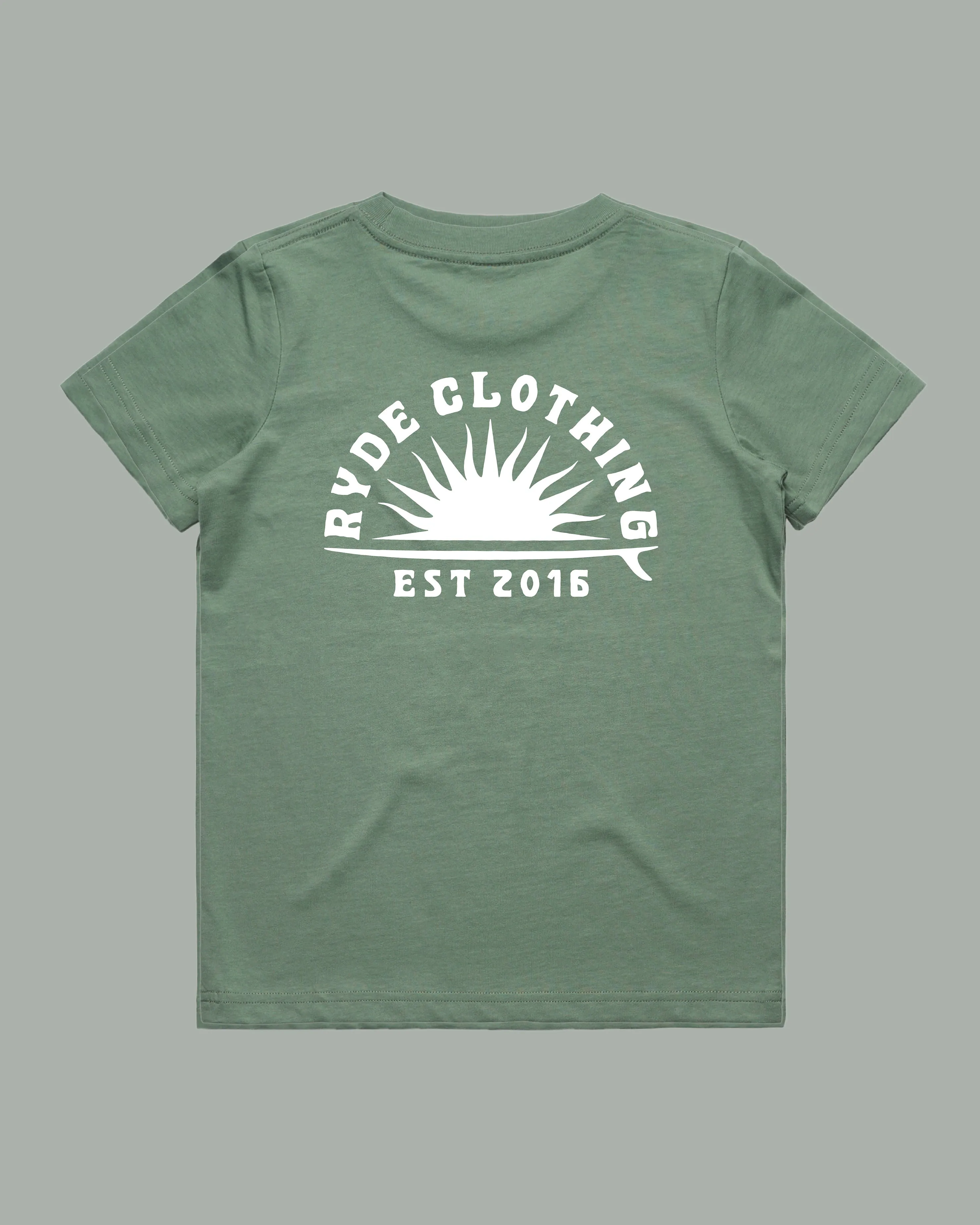 Kids Sunrise Tee Sage