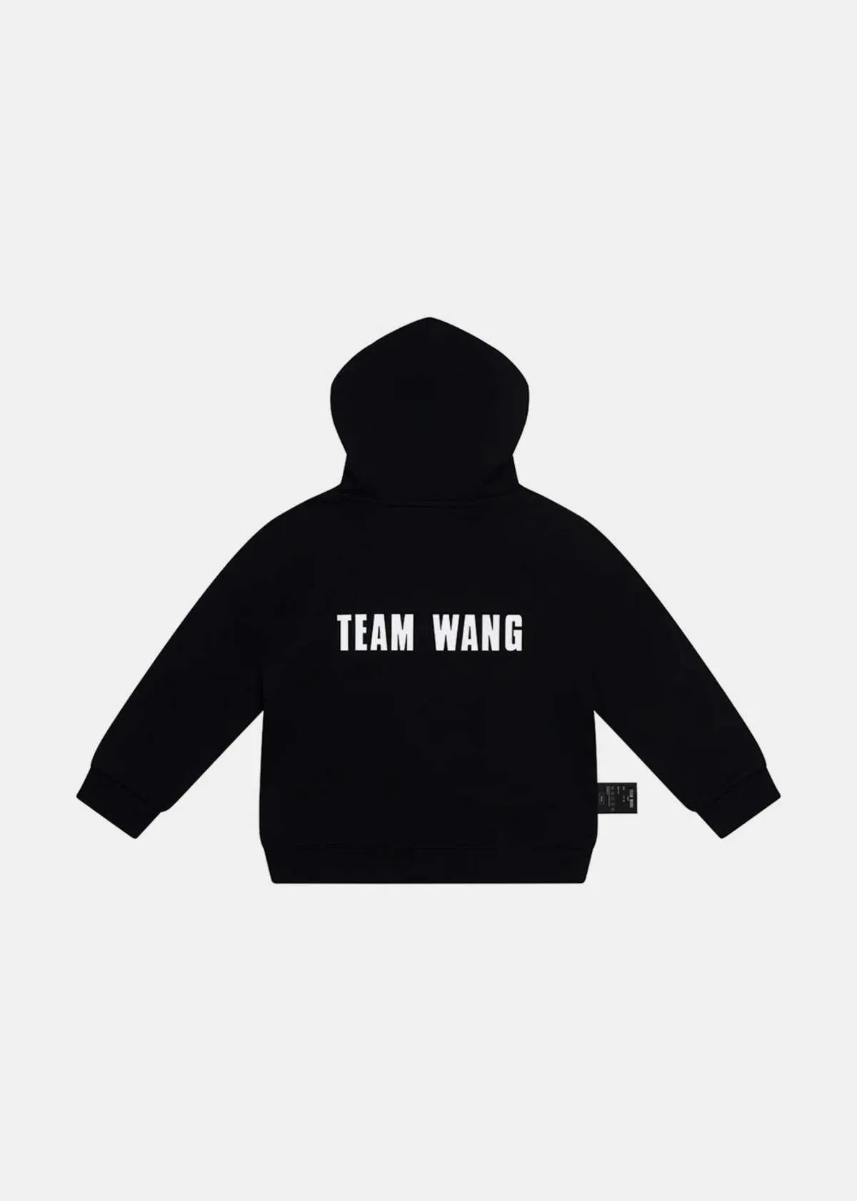 Team Wang Kids Black Hoodie Sweater