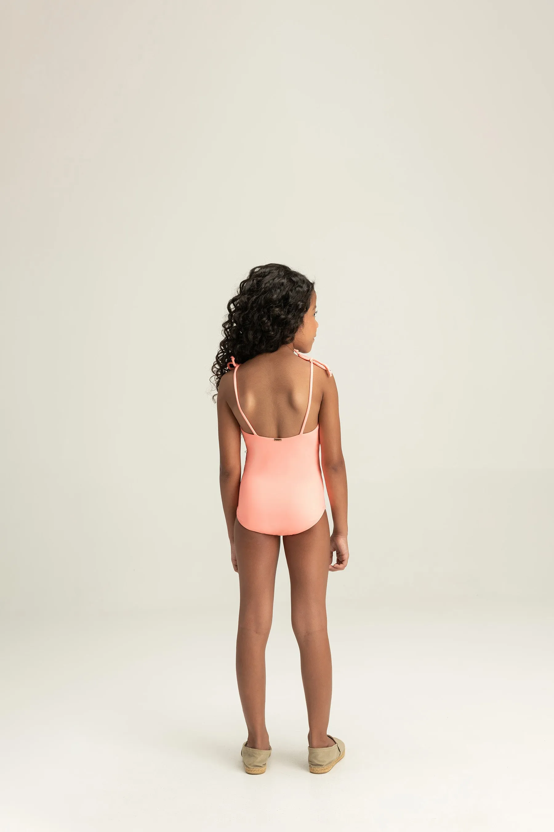 Kids Tie One-Piece Swimsuit