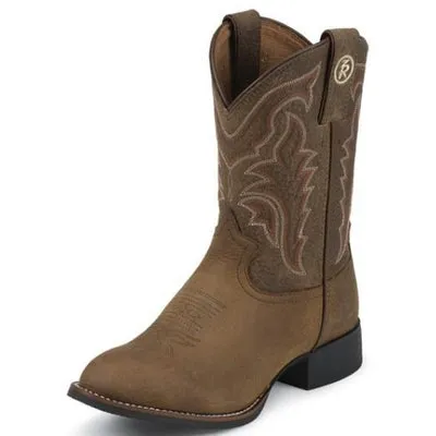 Kids Tony Lama LL500 Western Boot with Sorrel Bridle Leather Foot