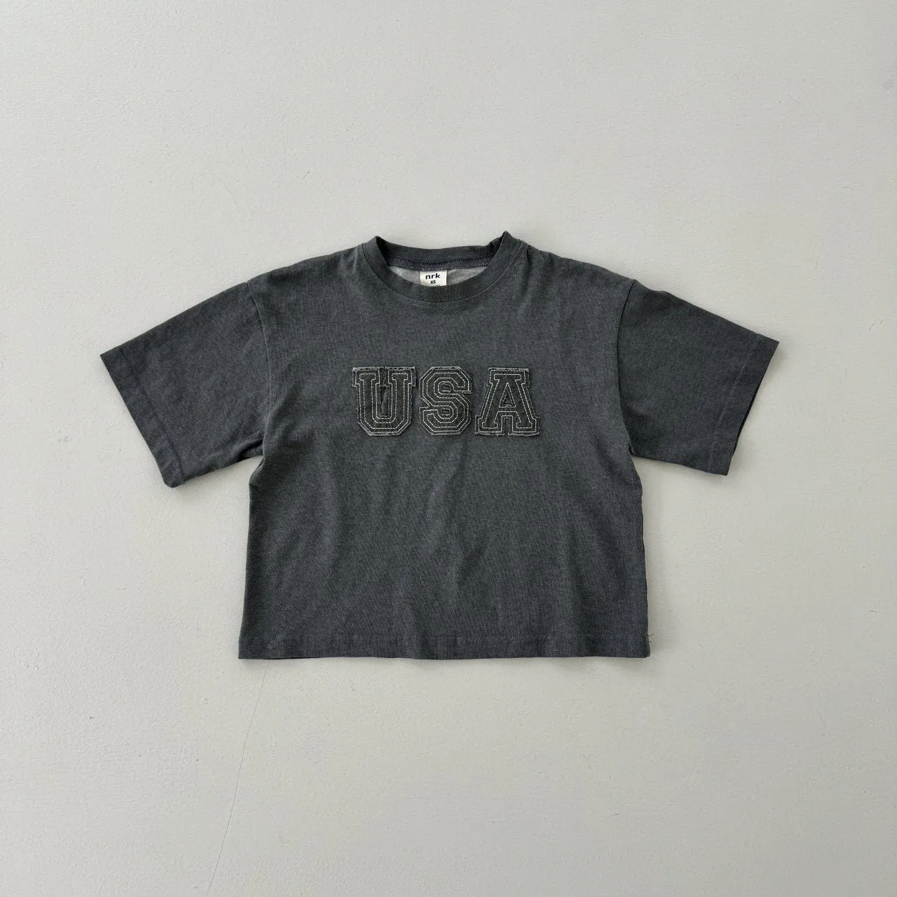 Kids USA Patch Oversized Top (15m-7y) - 2 Colors