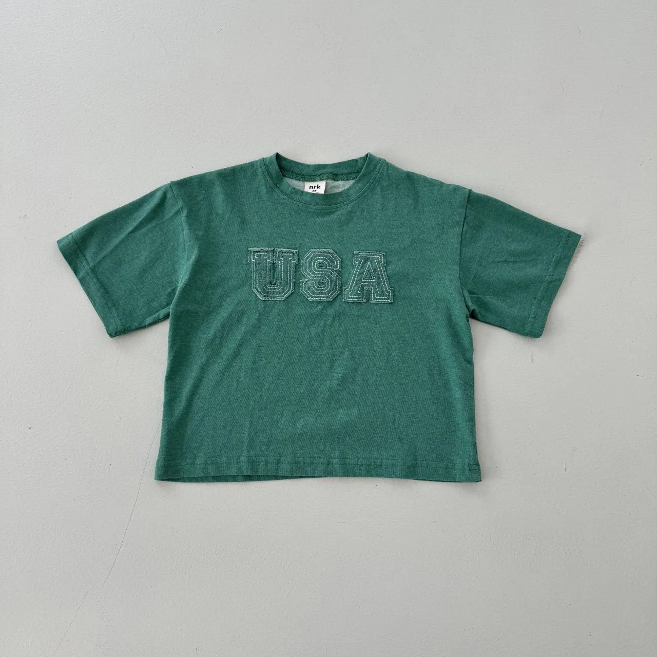 Kids USA Patch Oversized Top (15m-7y) - 2 Colors