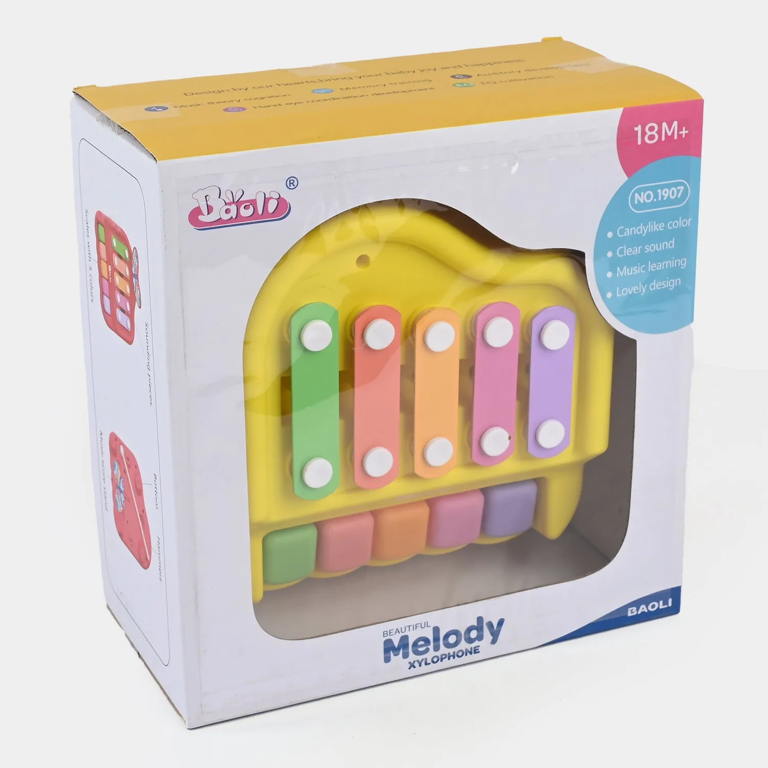 Kids Xylophone and Piano Instrument Set