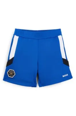 Kids' shorts with signature details