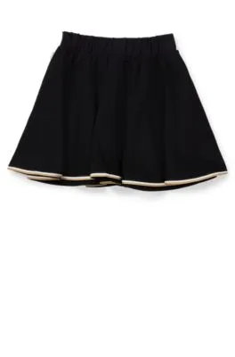 Kids' skater skirt with logo print