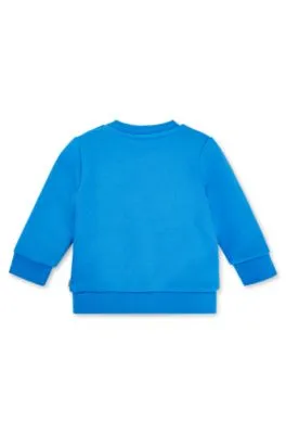 Kids' sweatshirt with logo print