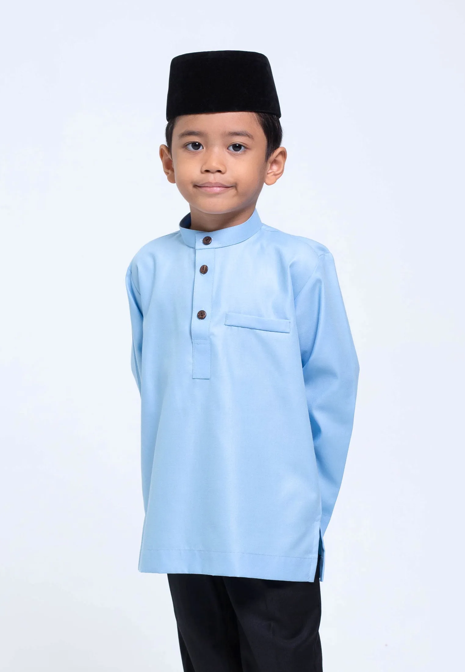 Kurta Raihan Kids Mandarin Collar