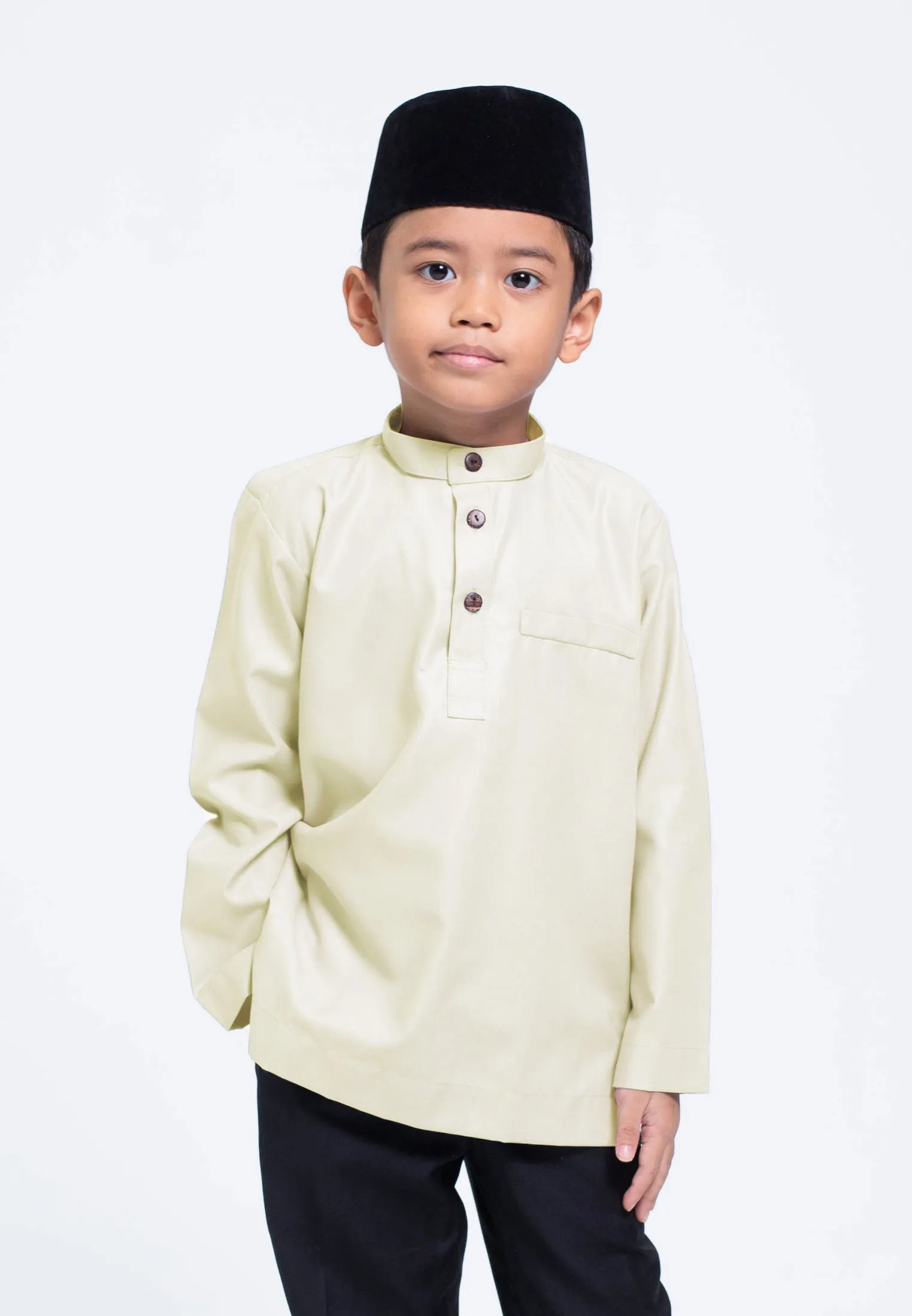 Kurta Raihan Kids Mandarin Collar