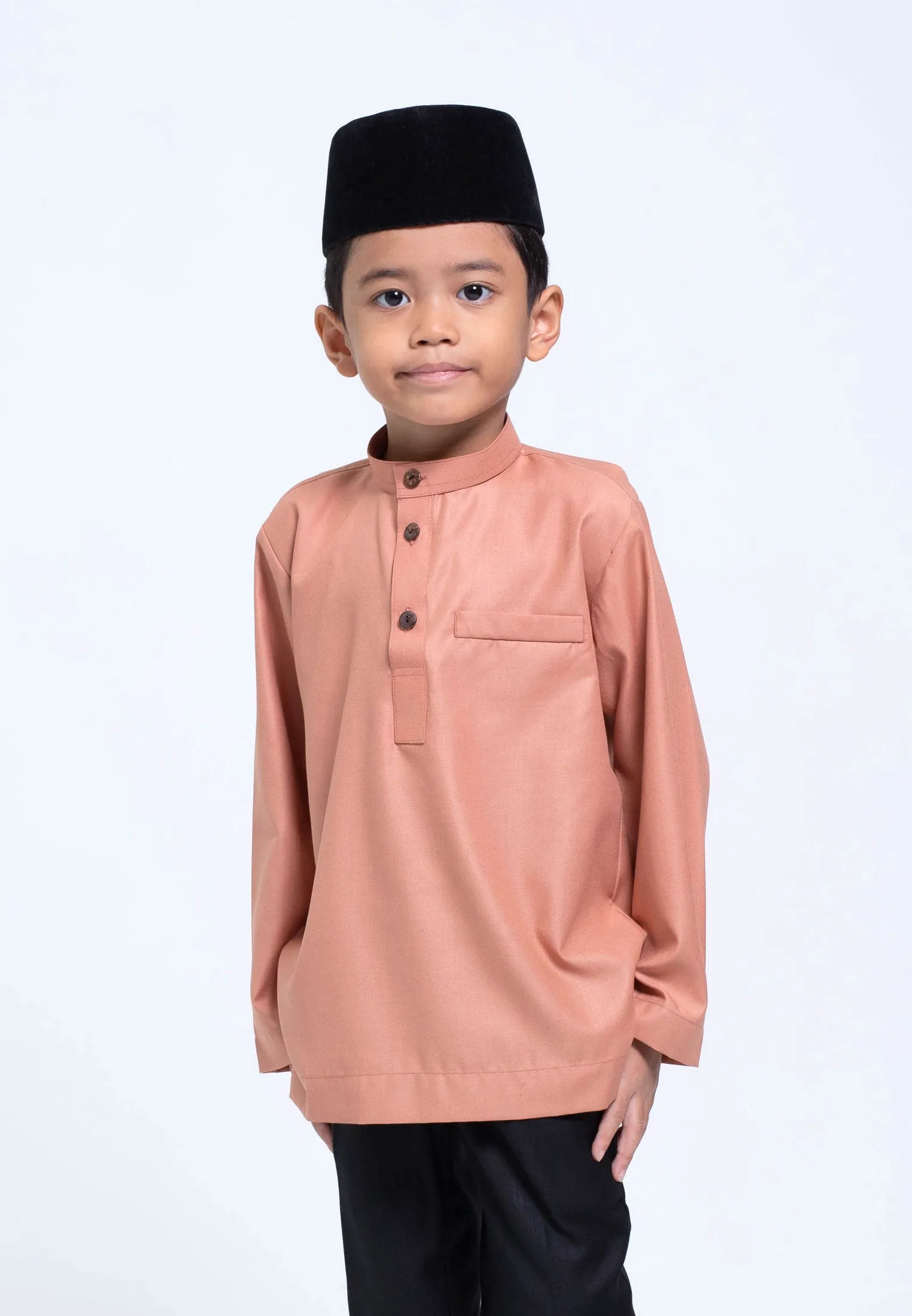 Kurta Raihan Kids Mandarin Collar