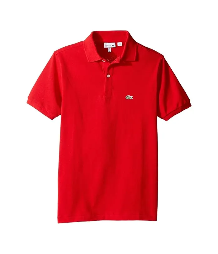 Lacoste Children's L1812 Short Sleeve Classic Pique Polo (Toddler/Little Kids/Big Kids)