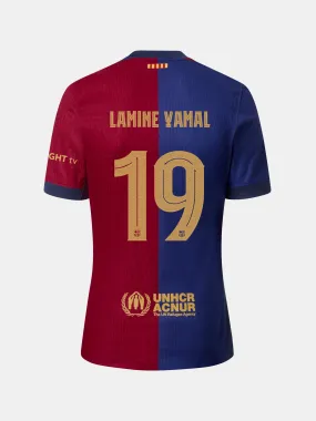 LAMINE YAMAL Younger kids home kit 24/25 FC Barcelona