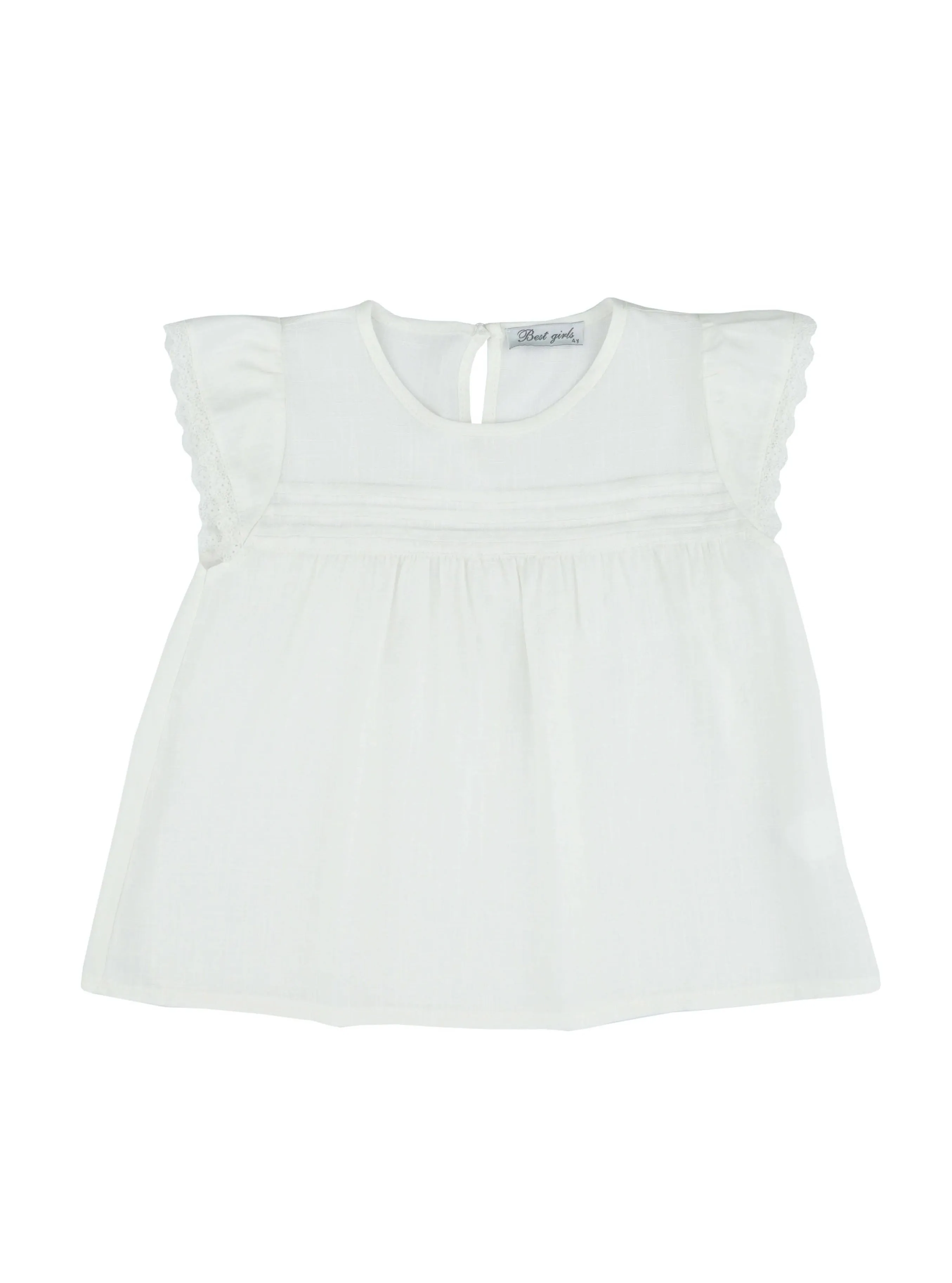 Lara Kids - Blouse blanche 3985