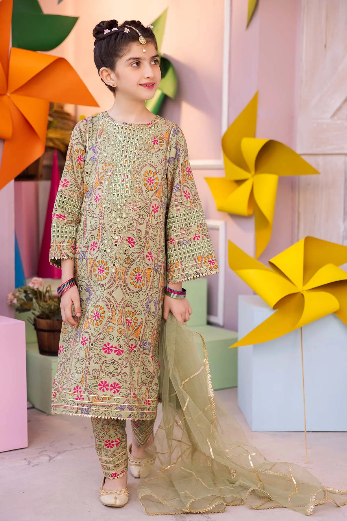 3-Piece CKP23-02 Shifli Lawn Outfit