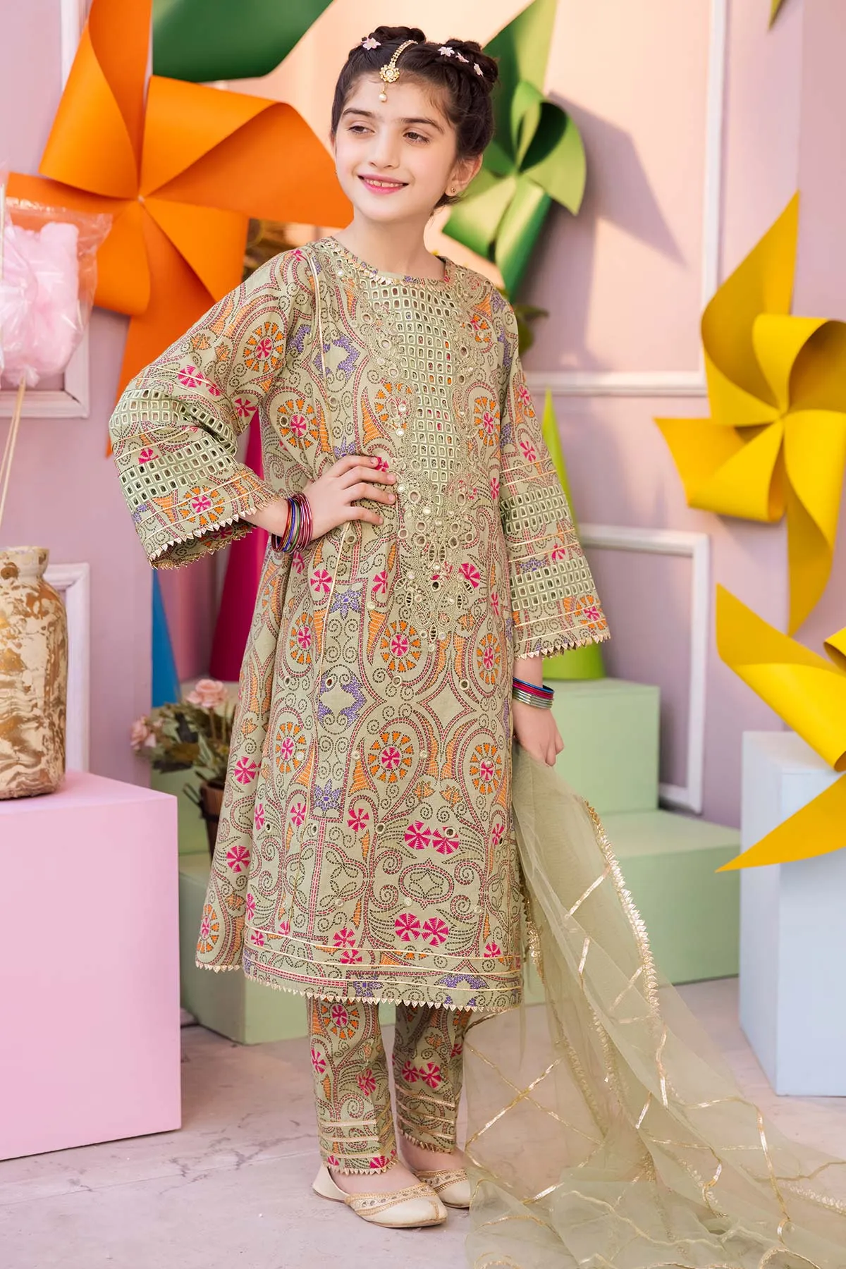 3-Piece CKP23-02 Shifli Lawn Outfit