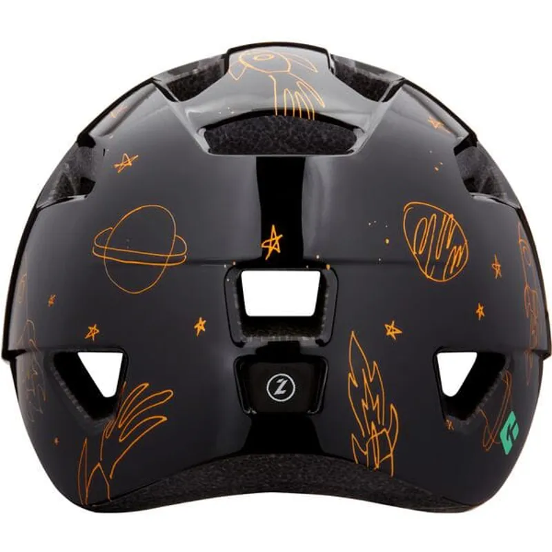 Lazer PNut KinetiCore Uni-Kids Helmet in Flying Rocket Black