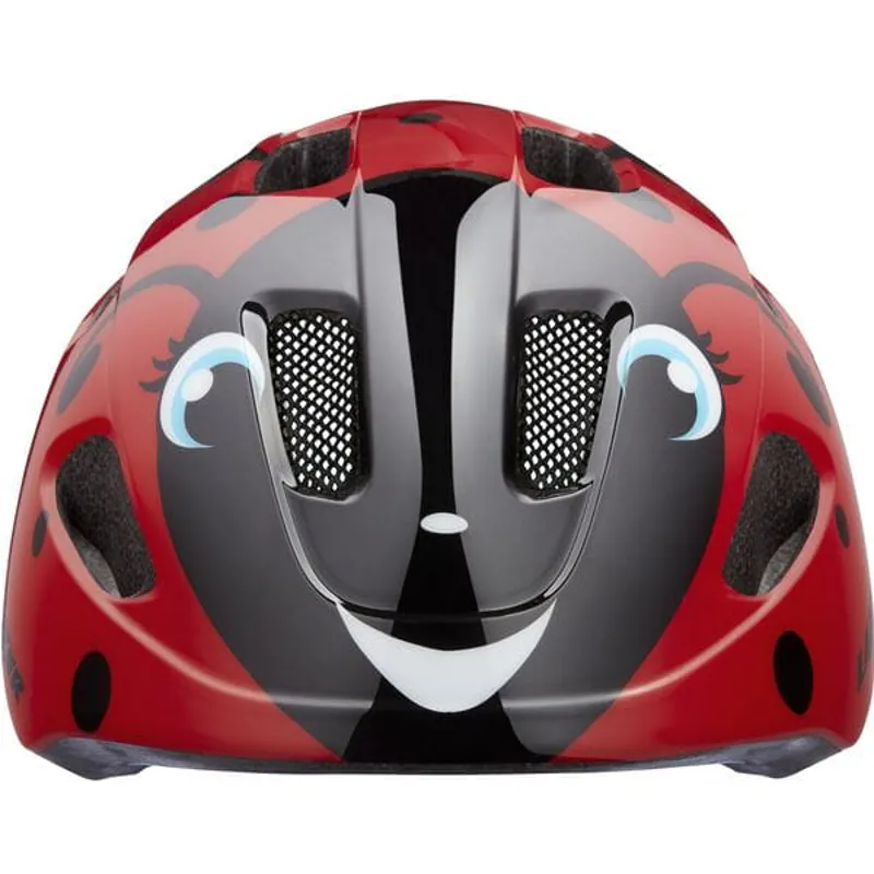 Lazer PNut KinetiCore Uni-Kids Helmet in Ladybug Red