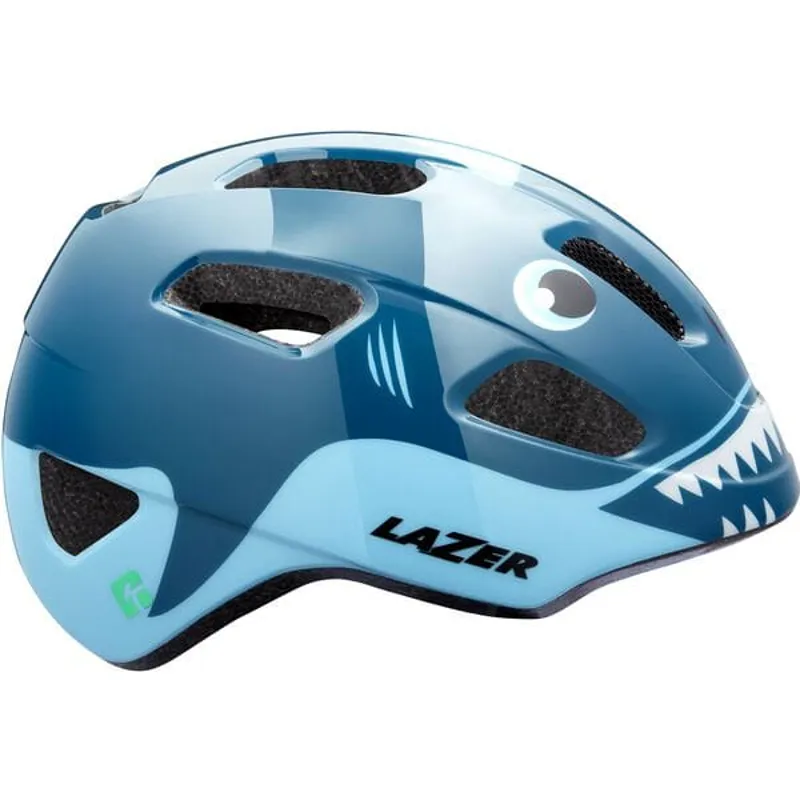 Lazer PNut KinetiCore Uni-Kids Helmet in Shark Blue