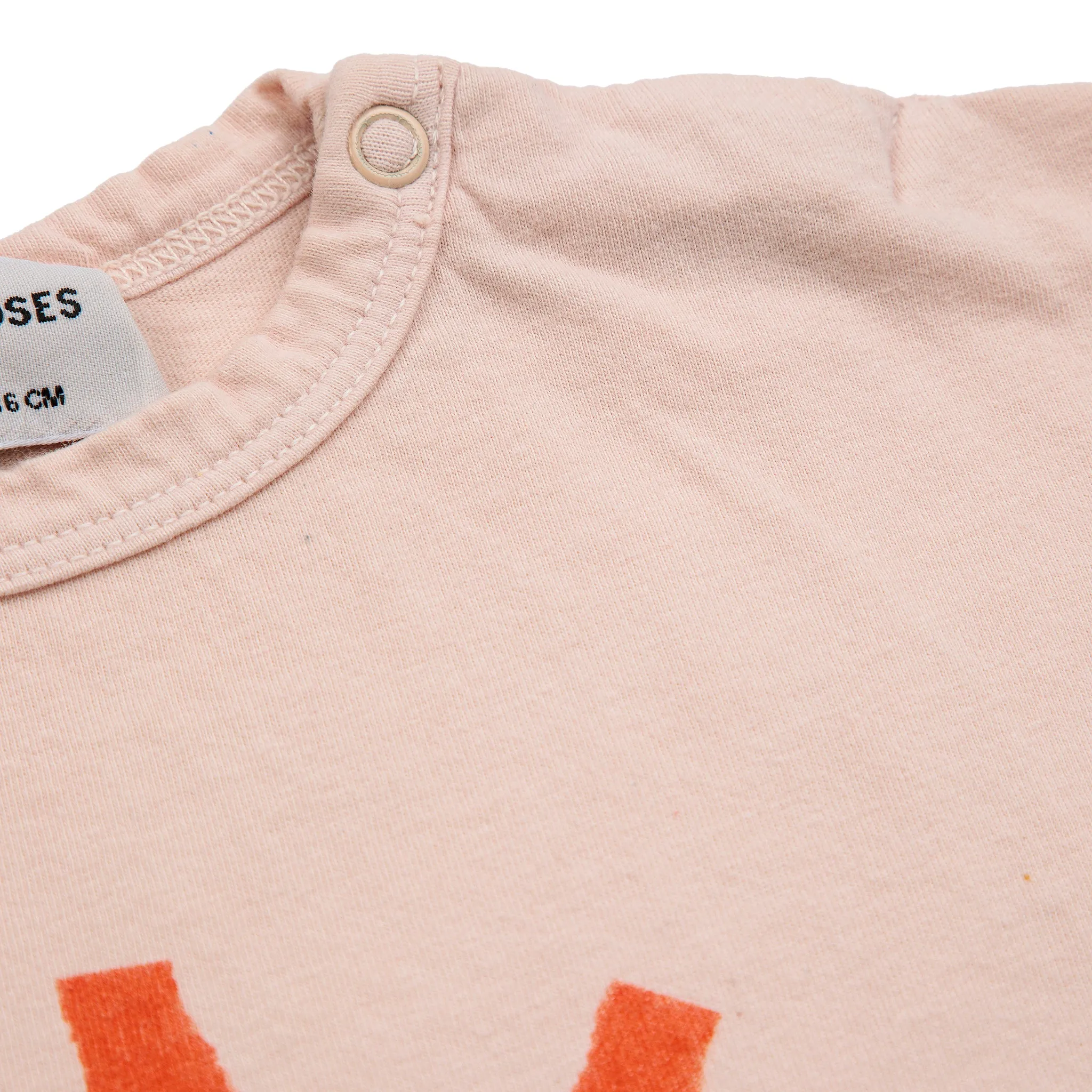 Light Pink Sun T-shirt for Baby by Bobo Choses