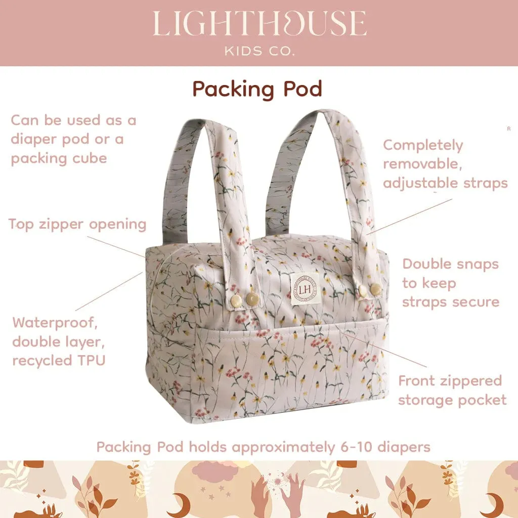 Lighthouse Kids Packing Pod with Removable Straps