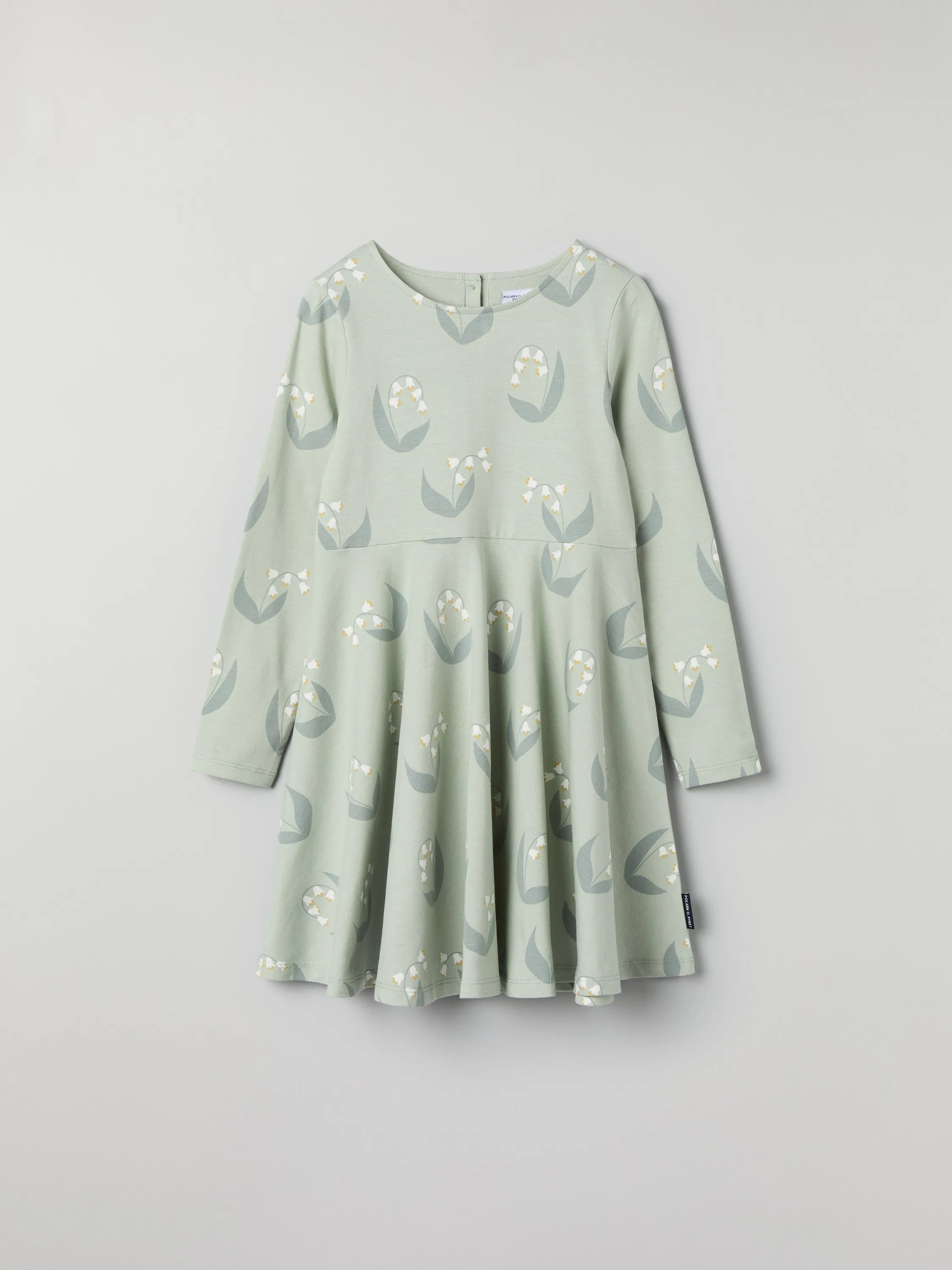 Lily Print Kids Dress