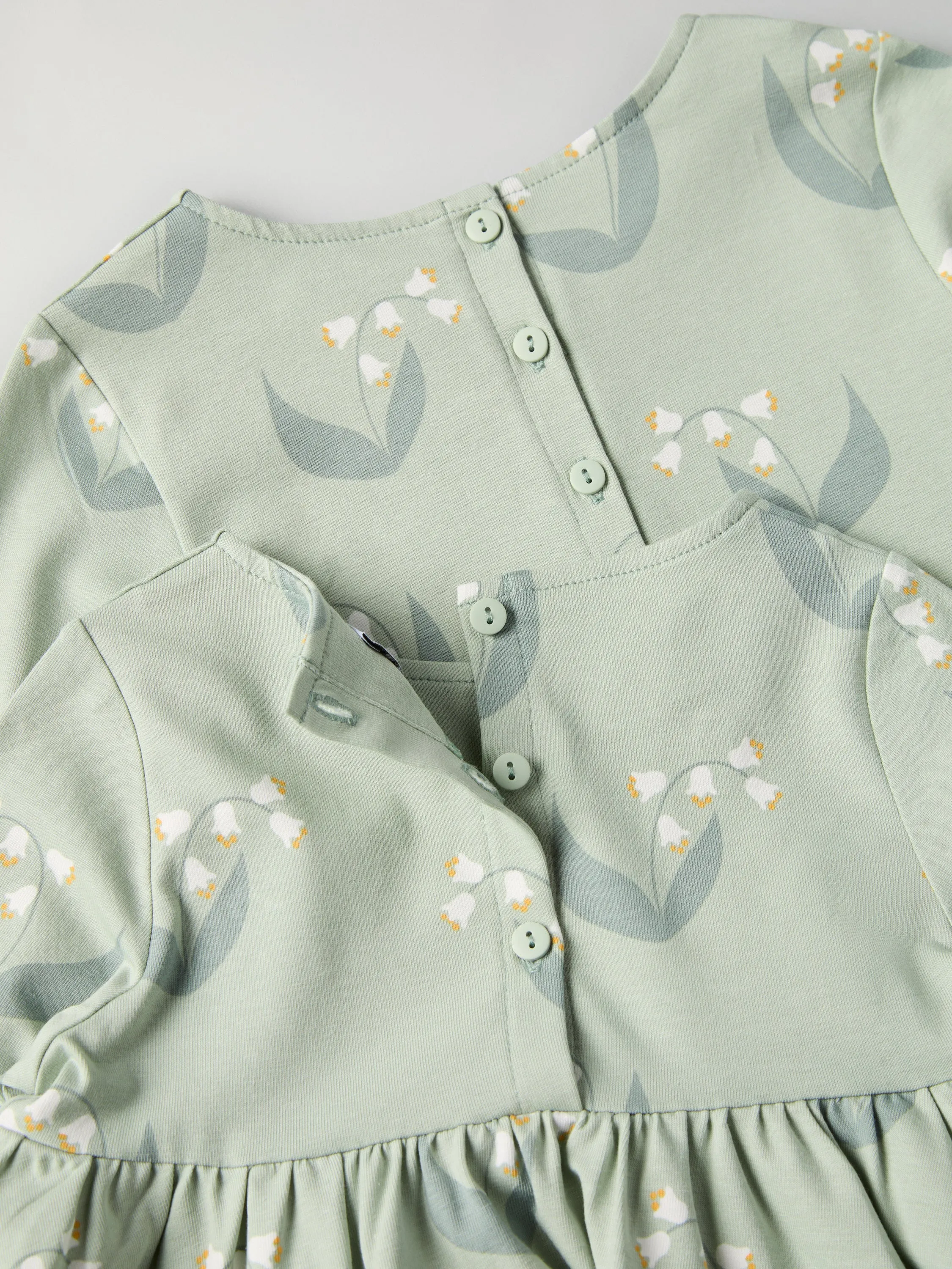 Lily Print Kids Dress