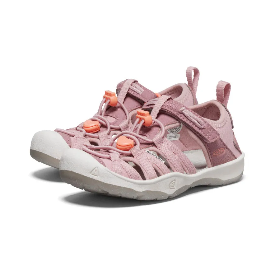 Little Kids' Moxie Sandal in Nostalgia Rose/Papaya Punch