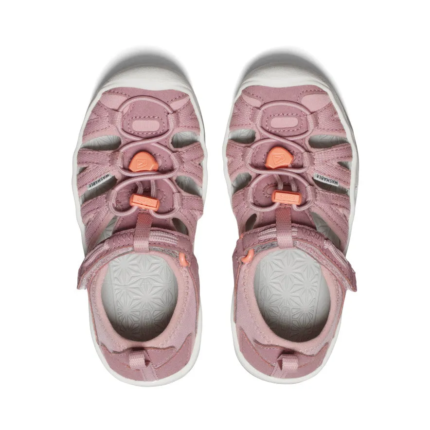 Little Kids' Moxie Sandal in Nostalgia Rose/Papaya Punch