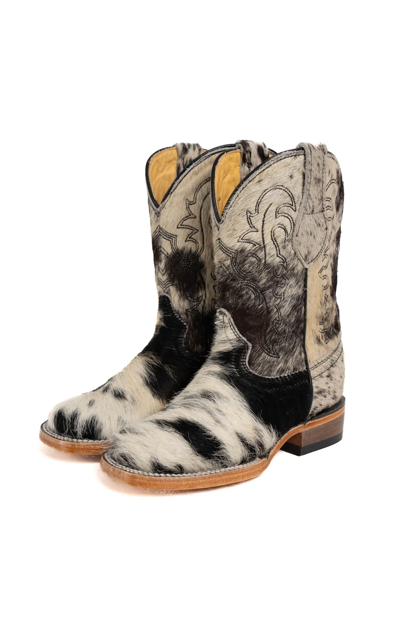 Little Rock'em Unisex Kids Cowhide Boot