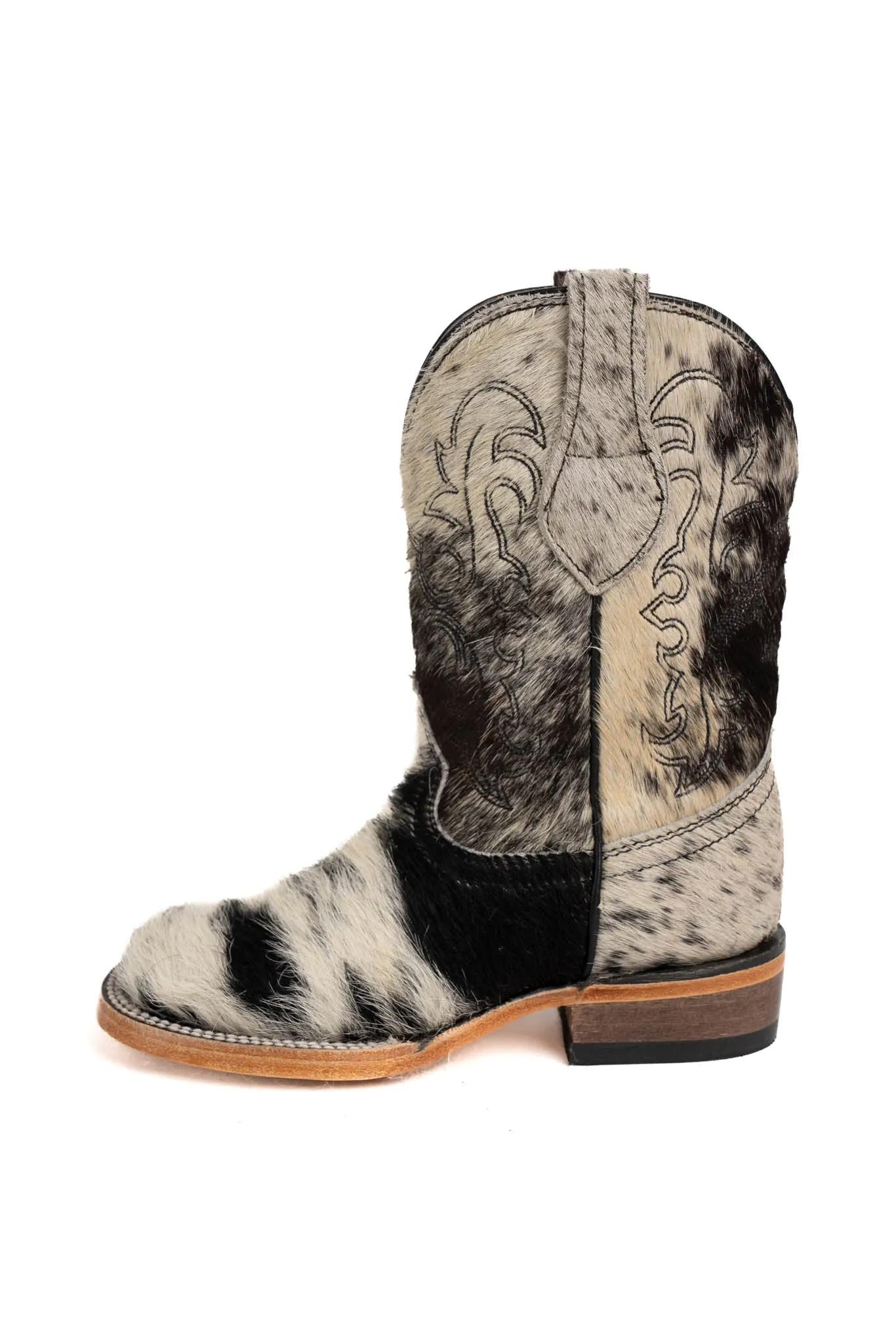 Little Rock'em Unisex Kids Cowhide Boot