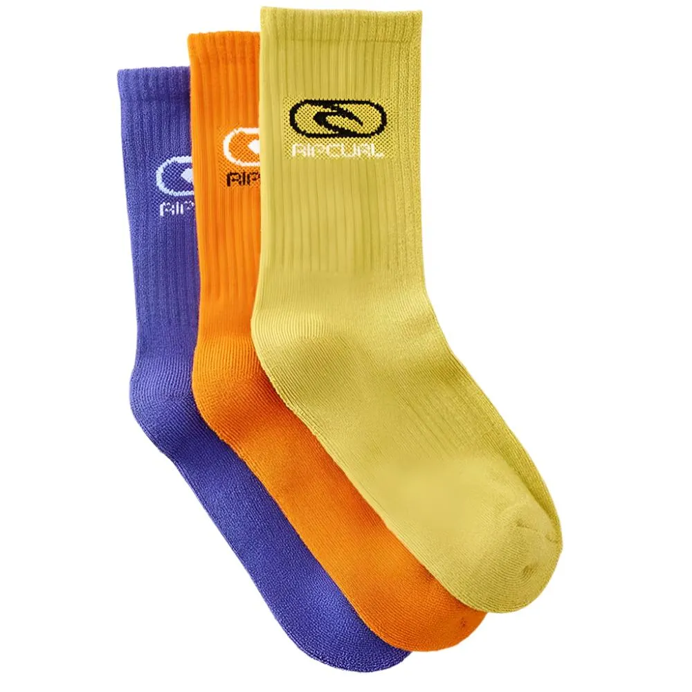 Logo Crew Sock 3 - Pk - Kids