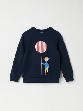 Lollypop Print Kids Sweatshirt