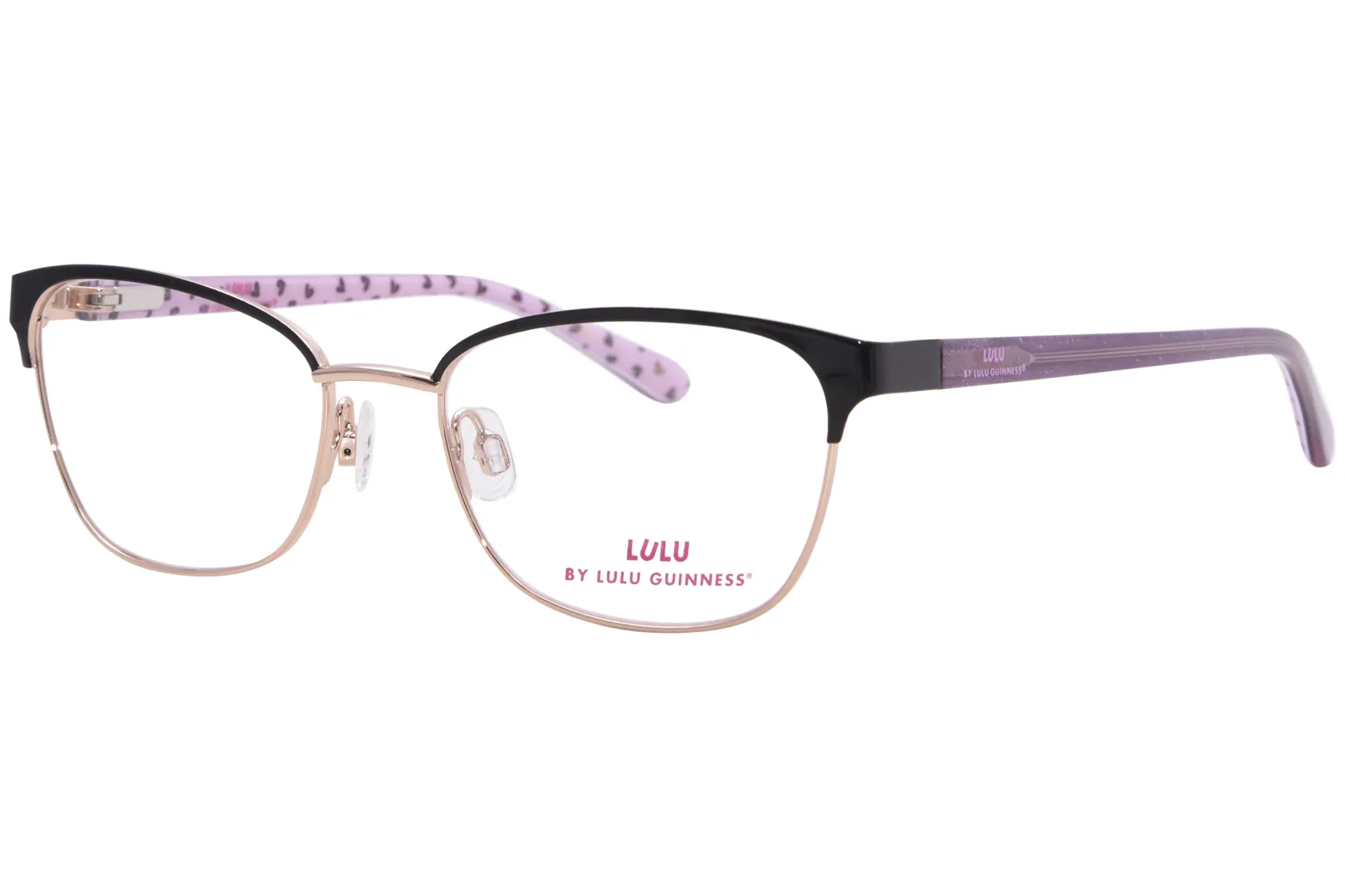 Lulu By Lulu Guinness LK042 Eyeglasses Youth Kids Girl's Full Rim Cat Eye