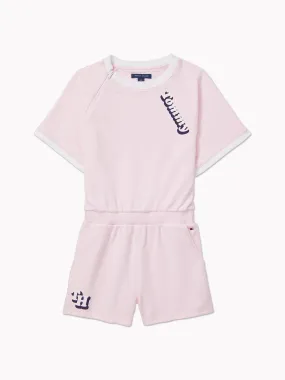 Luna Romper (Kids) - Pink