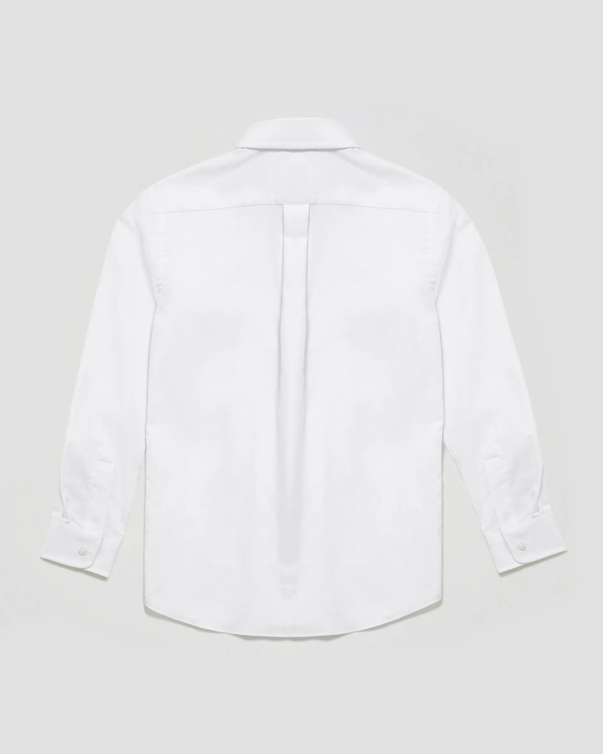 MagnaClick Solid Oxford Shirt (Kids) - White