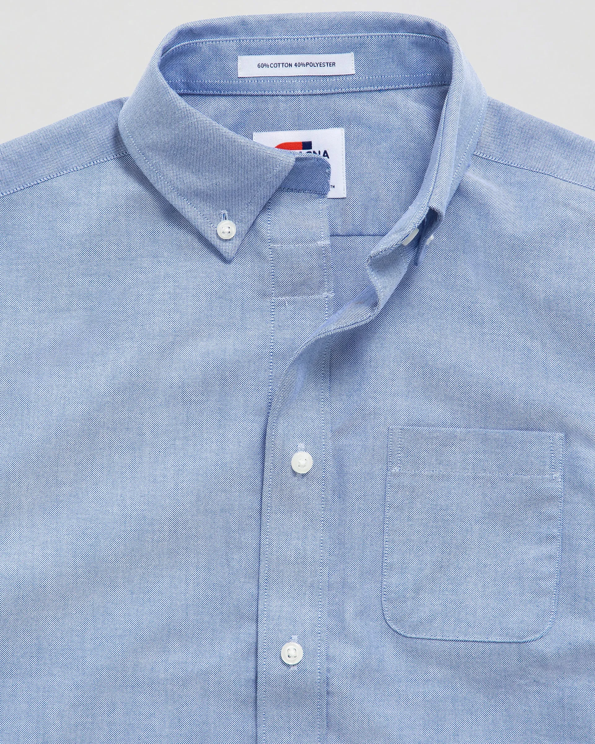 MagnaClick Solid Prep Shirt (Kids) - Blue