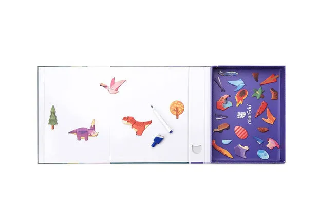 MierEdu Magnetic Dino World Art Case