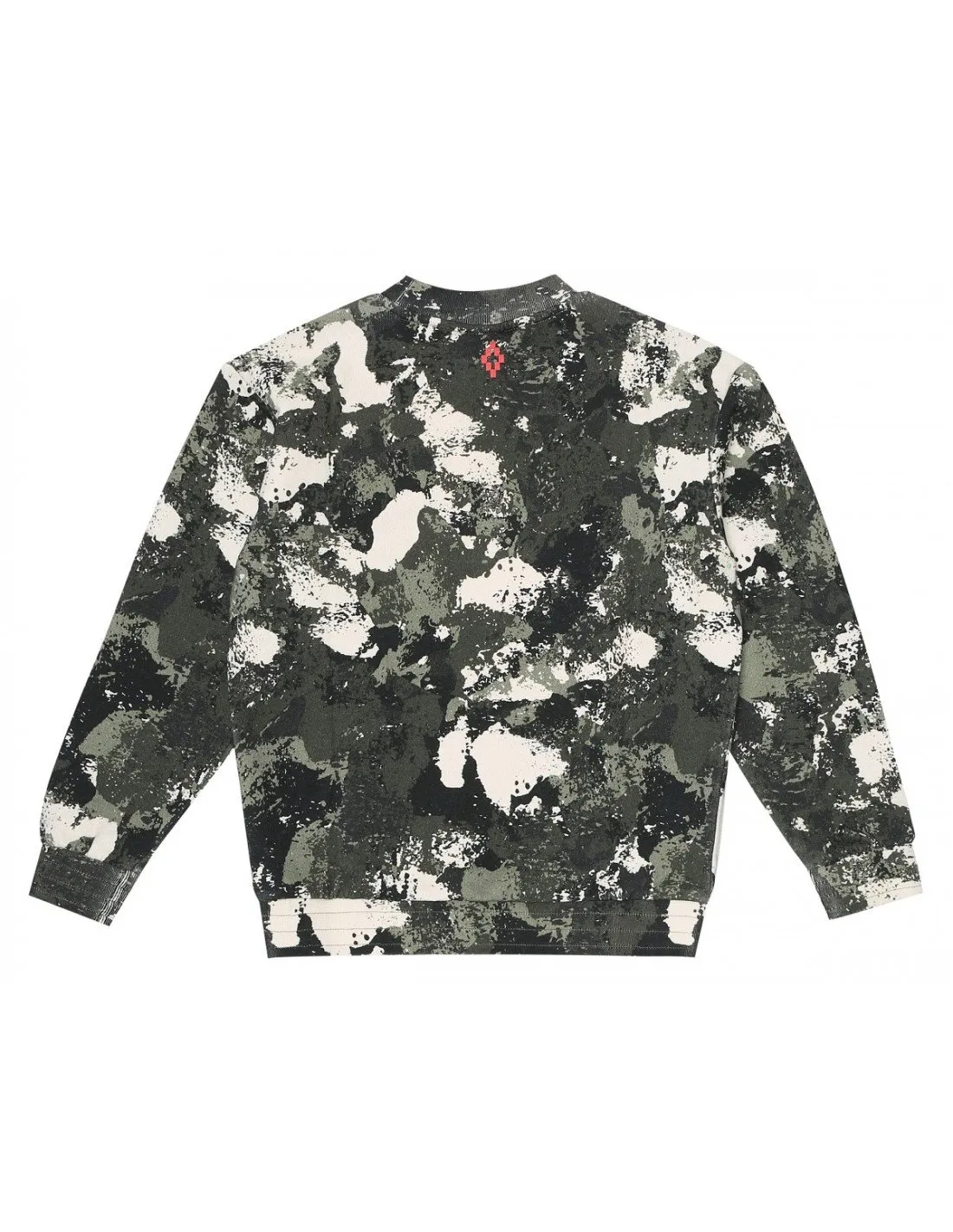 Kids Green Camouflage Marcelo Burlon Sweater