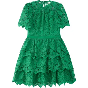 Marlo Kids Elsie Dress, Emerald