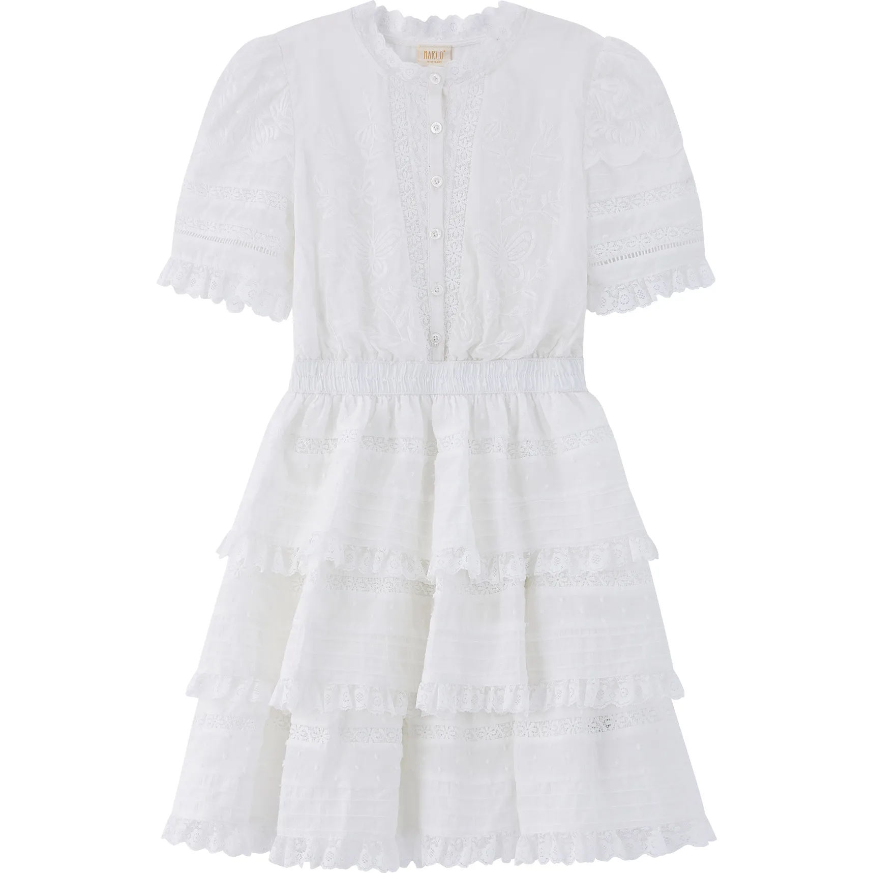 Marlo Kids Matilda Dress Ivory