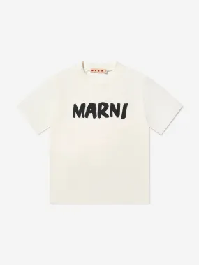 MARNI KIDS - Kids Chest Logo Print T-Shirt | Childsplay Clothing