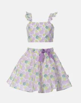 MATOU KIDS GIRLS SKIRT SET