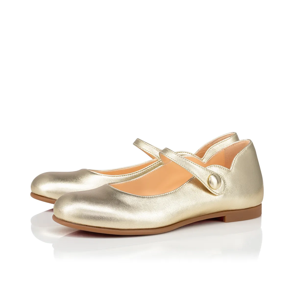 Melodie Chick Ballerinas - Nappa leather - Platine - Kids