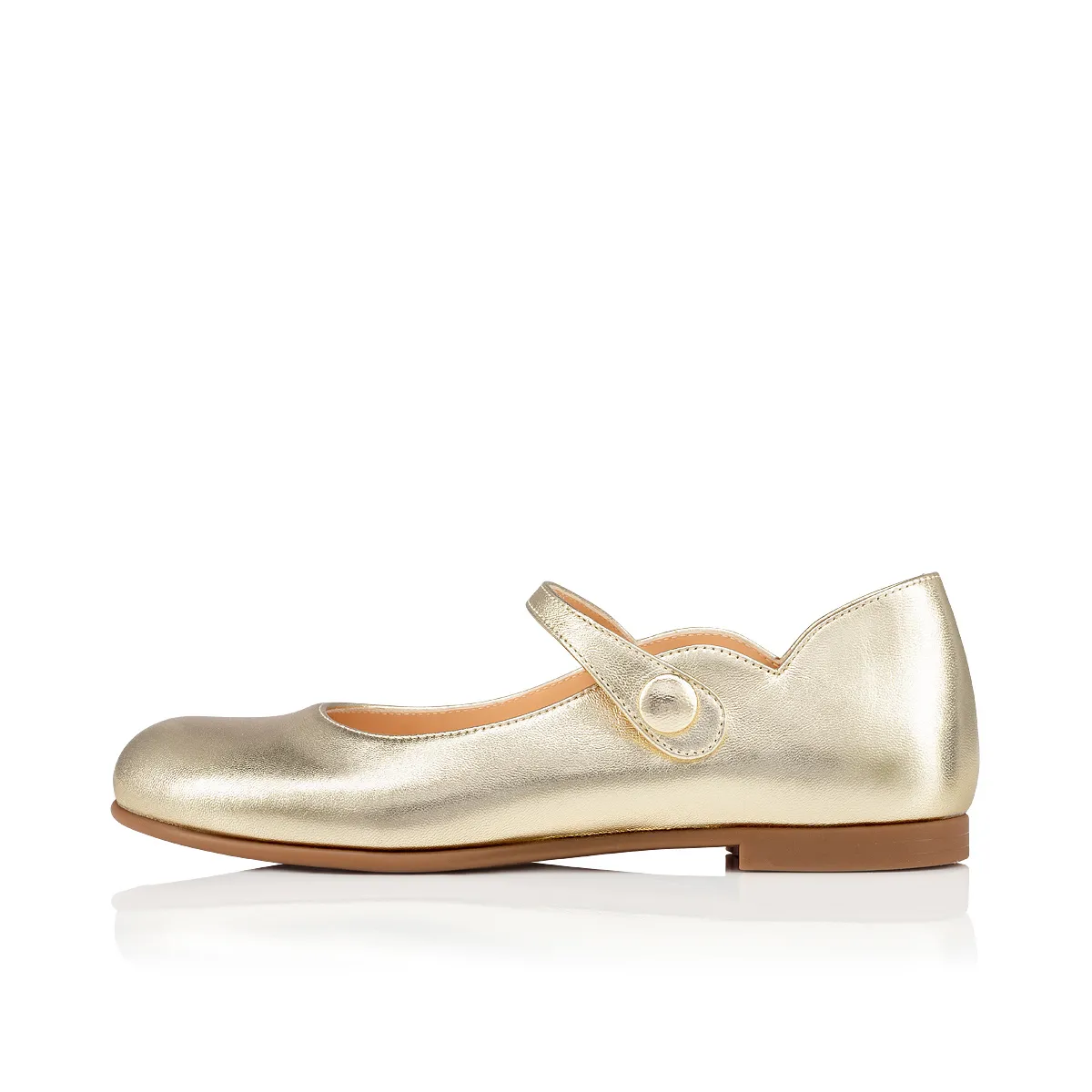 Melodie Chick Ballerinas - Nappa leather - Platine - Kids