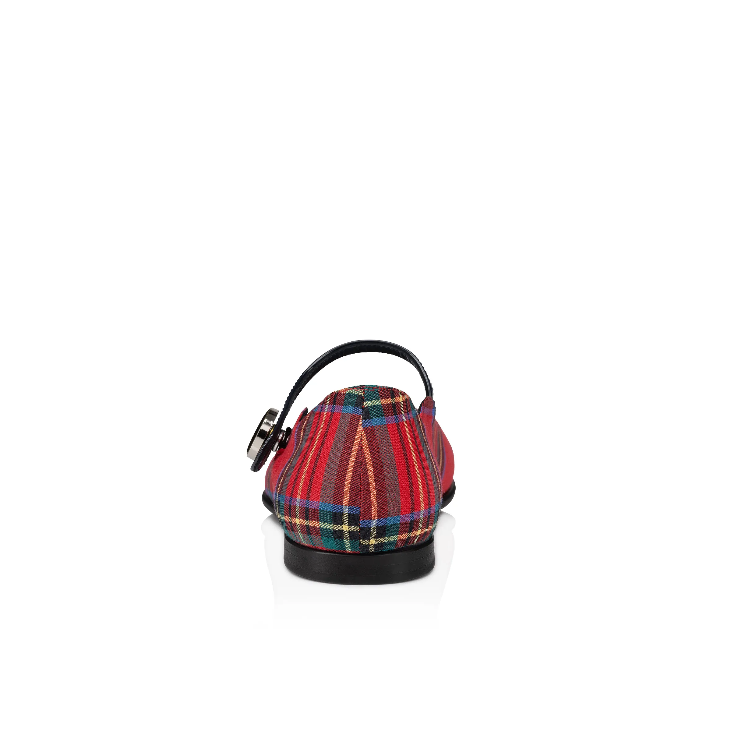 Melodie Chick Ballerinas - Tartan printed cotton - Multicolor - Kids